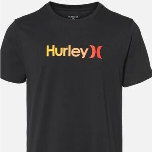 🔥HURLEY )( Essential One And Only Logo Short Sleeve GRAPHIC TEE (NWT) medium